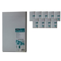 펠로우즈 제본용 와이어 링 100p x 10개, 8mm, 검정