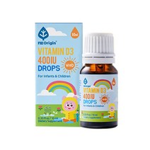 엔젯오리진 비타민D 400IU 드롭, 10ml, 1개