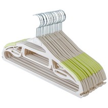 아임홈 리빙 논슬립 회전형 지니 옷걸이, 그린, 50개