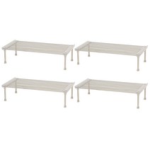 케이리빙 스텐 접시정리대 4p, 투명