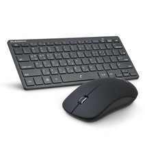PLEOMAX AVEC-101M 미니 무선키보드 마우스세트, 블랙