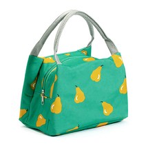 디엠코퍼레이션 알럽홈 피크닉 캔버스 보온보냉 가방, 배