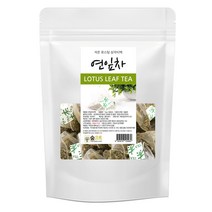숲으로허브 연잎차 삼각티백, 1g, 100개