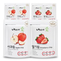 내아이애 동결건조 과일칩 딸기 12g x 3p + 사과 12g x 3p, 1세트