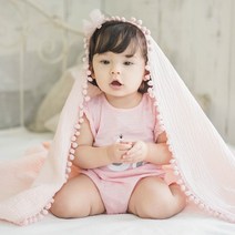 엠케이 폼폼이 요루거즈 블랭킷, 핑크