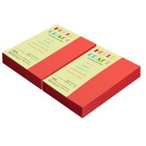 종이문화 양면색상지 뉴씨플레인 32절 No.46 연한빨강색, 560매