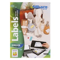 올바른 흰색방수라벨 레이저용 2 x 6 AL212WP 100p, 12칸, 1개