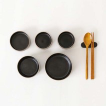 ERATO 옳음 한식세트 8p, 흑색, 7종