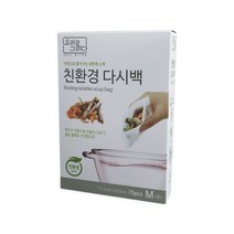 요리를그리다 친환경 다시백 M, 70개입, 1개