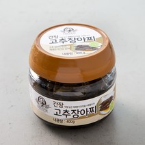 순창문옥례식품 간장 고추장아찌, 400g, 1개