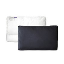 포렌 나를 위한 베게솜 + 베개커버 세트, 다크그레이