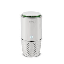 지니큐 USB 충전 스마트 센서 LED 차량용 공기청정기 ZQ-AIR300, ZQ-AIR300(화이트)