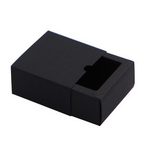 블랙 슬리브 기프트 상자 8호 8 x 8 x 4 cm, 10개