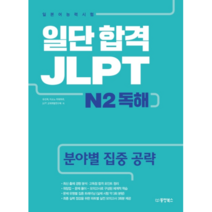 일단 합격 JLPT 일본어능력시험 N2 독해, 동양북스
