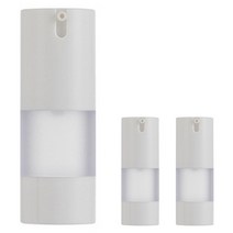 마켓A 휴대용 U자형 진공 로션 공병 15ml, 3개