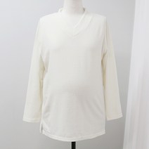 이얀 임산부 단정한 브이티