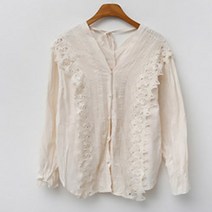 엔비룩 여성용 럽미 레이스 블라우스