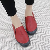 제이슈 천연양가죽 수제 탄탄 착화감 슬립온