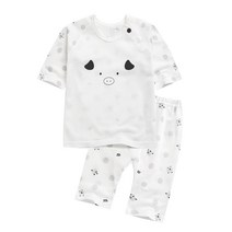 그린베베 아동용 피그 7부 쟈가드 내의 상하세트