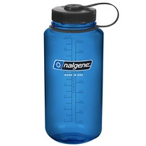 날진 트라이탄 와이드 마우스 보틀, 블루, 1L