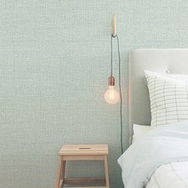 홈앤데코 셀프용 풀바른 물벽지 54014-10, 라이트그린