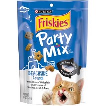 프리스키 파티믹스 멀티팩 고양이 간식 170g, 비치사이드(리얼참치 + 새우 + 게살 혼합맛), 1개