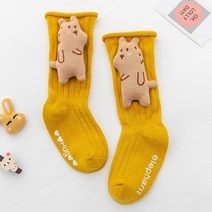 스타도어 아동용 앙증 입체캐릭터 니삭스양말