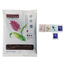 코프만 수수차 200g + 티백 5p 랜덤 발송, 1세트