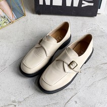 마켓에이 여성용 스퀘어쉐입 버클 로퍼