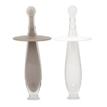 데일리라이크 봉봉 실리콘 칫솔, 코코아, 2개, 1개입