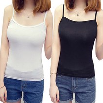 유니제이 여성용 로라 베이직 끈나시 2p