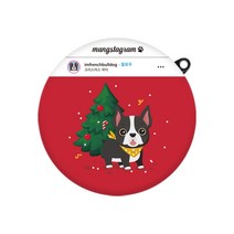 머큐리 구스페리 일러스트 멍멍이 디자인 LG 톤 플러스 프리 케이스, 크리스마스
