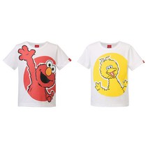 세서미스트리트 아동용 반소매 티셔츠 B 2p