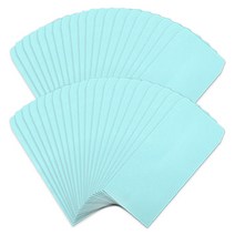 투영 컬러 세로 봉투, 블루, 40개