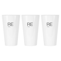 티스카페 불투명 플라스틱컵 RE시리즈 그란데 550ml, 1개입, 3개