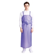 웰프런 우레탄 방수앞치마 H형 특대, 반투명 퍼플, 1개