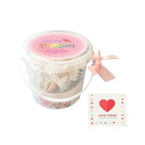패밀리팩 어버이날 포춘쿠키 5g x 24p + 미니 엽서카드 랜덤발송 세트, 1세트