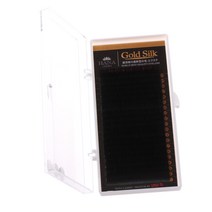 하나 골드 실크 래쉬 인조 속눈썹 0.15 x 11 mm, 블랙(C), 1개