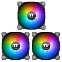 써멀테이크 Pure Plus 12 RGB 라디에이터 팬 TT 프리미엄 에디션 3p