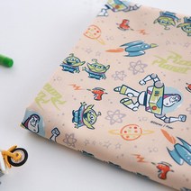 코튼빌 디즈니 토이스토리 20수 면원단 2p, 피자플래닛