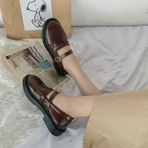 올나인 더블 스트랩 메리제인 슈즈