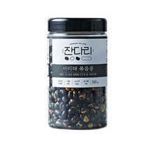 잔다리 서리태 속청 로스팅 콩, 1개, 250g
