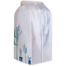 마켓피오 북유럽 옷먼지 방지 부직포 옷커버 선인장 L, 1개입, 1개