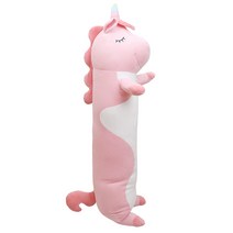 가팡 귀여운 바디필로우 캐릭터 롱쿠션, 핑크유니콘