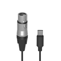 코미카 XLR to C타입 마이크 변환케이블, CVM-XLR-UC