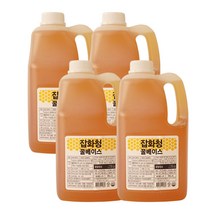 딜리프 잡화청 꿀베이스, 2.7kg, 4개