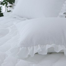 썸머레이스 실크리플 여름 베개커버 2p