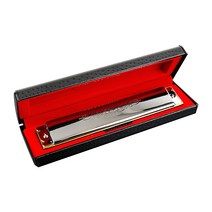 미화 복음하모니카 프로페셔널 22홀 G키 사장조, 은색 + 검정