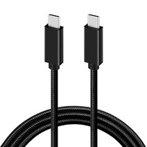 넥스원 3.1 USB Gen2 100W 고속충전 데이터 영상 멀티 케이블 3m, 블랙, 1개