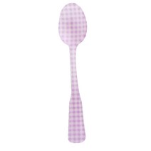 코지테이블 사브르 챰 깅엄체크 티스푼, 라일락, 1개